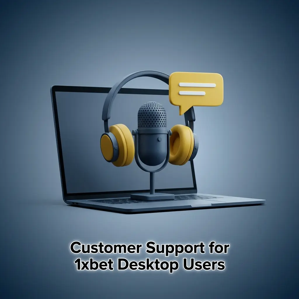 1xbet desktop user support channels including live chat, email, phone, social media, and help centre options
